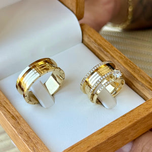 Alianças em Ouro 18k
- Modelo Milão