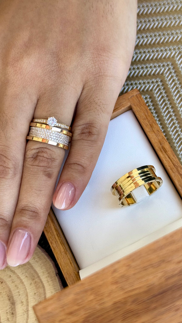 Alianças em Ouro 18k - Modelo Madri