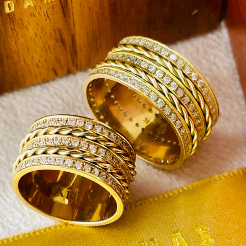 Alianças de casamento em Ouro 18k - Modelo Europa