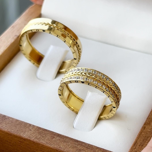 Alianças de casamento em Ouro 18k - Modelo Bahamas