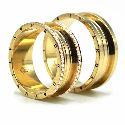Alianças em Ouro 18k
- Modelo Milão