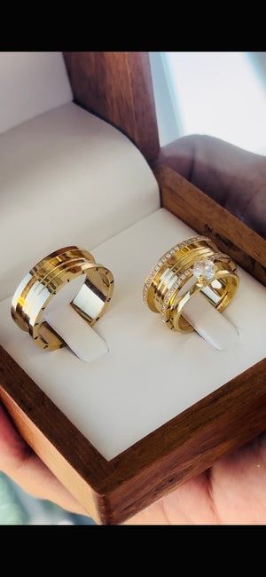 Alianças em Ouro 18k
- Modelo Milão
