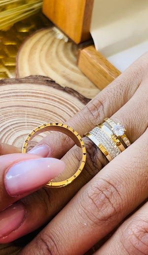 Alianças de casamento em Ouro 18k - Modelo Madri