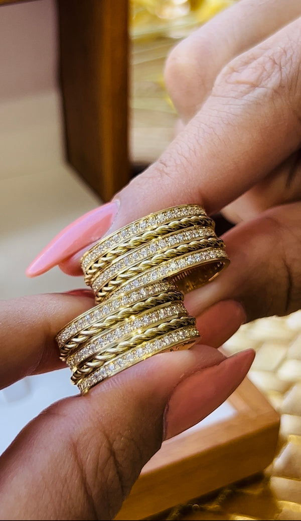 Alianças de casamento em Ouro 18k - Modelo Europa