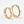 Carregar imagem no visualizador da galeria, Alianças de casamento em Ouro 18k  - Modelo Acapulco
