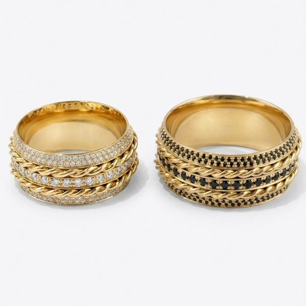Alianças de Casamento em Ouro 18k - Modelo Coliseu - Anatômico