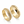 Carregar imagem no visualizador da galeria, Alianças de casamento em Ouro 18k - Modelo Genebra

